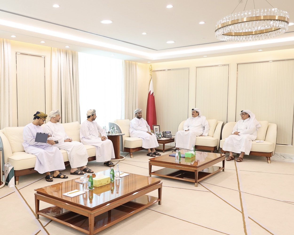 H.E. Undersecretary of the Ministry of Commerce and Industry meets with Omani counterpart