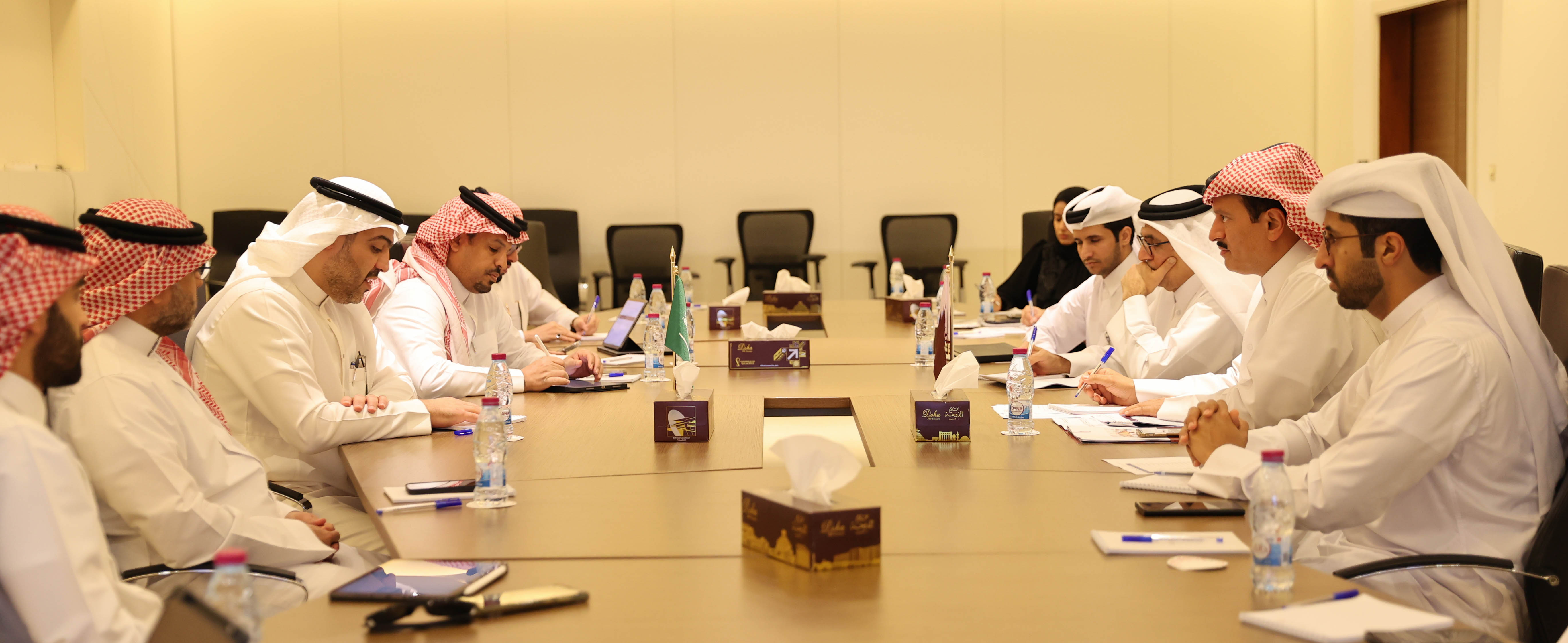 وزارة التجارة والصناعة تستضيف وفدًا من وزارة الصناعة والثروة المعدنية بالمملكة العربية السعودية